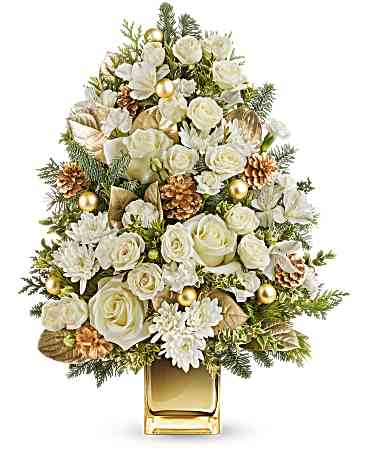 Teleflora's Luxe Winter Tree