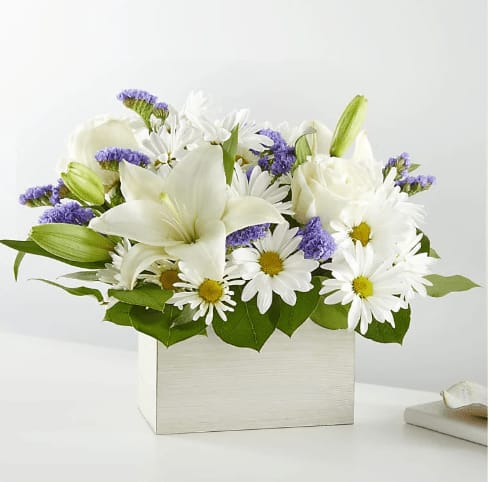 Beyond Blue Box Bouquet