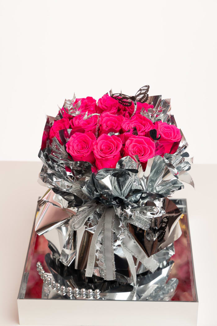 Enchanted Floral Display- Pink