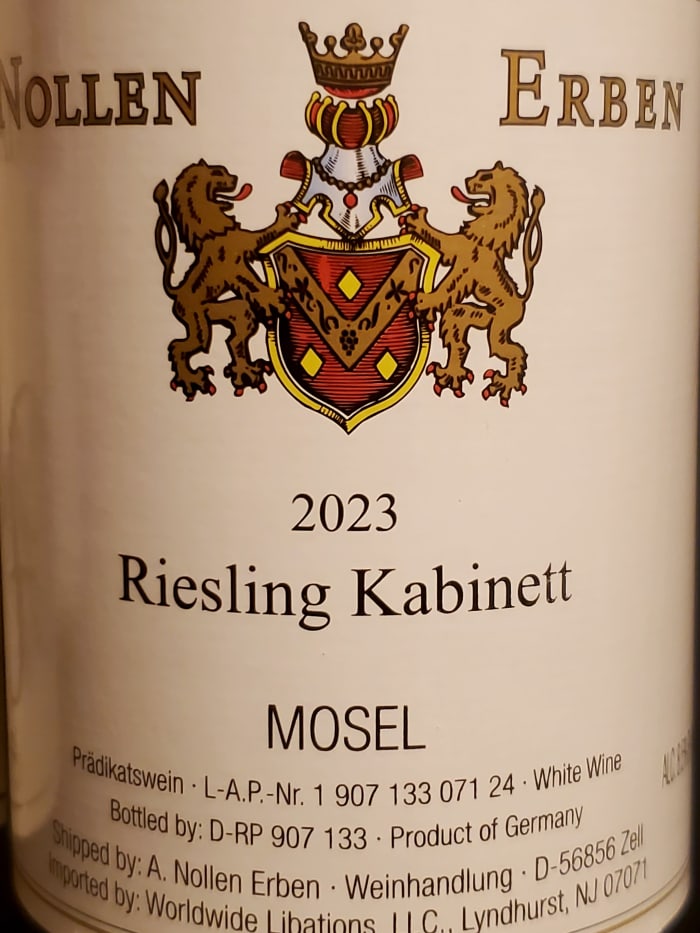 Nollen Erben Riesling Kabinett Mosel