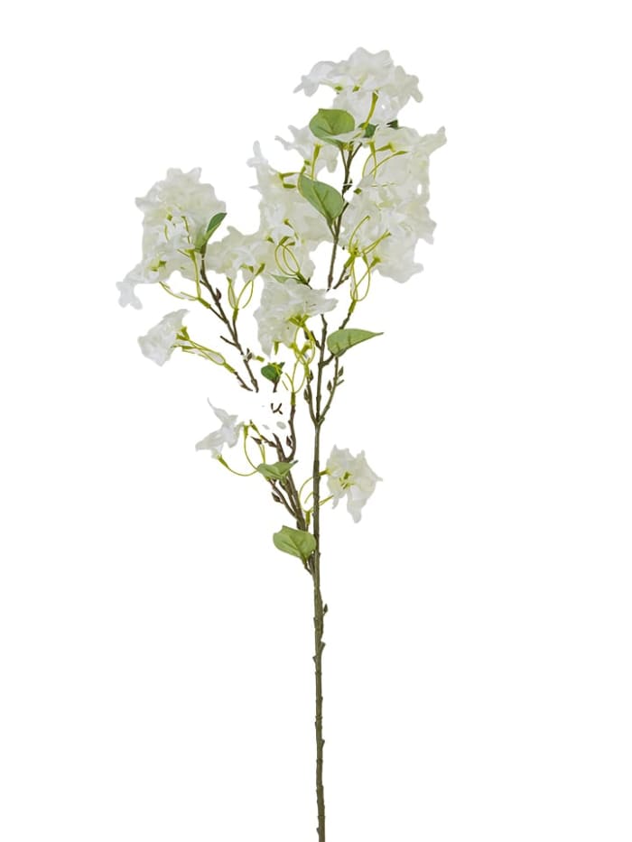 35'' WHITE WILD LILAC SPRAY
