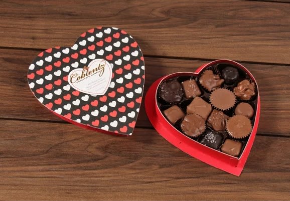 8"  Box of Valentine Chocolates