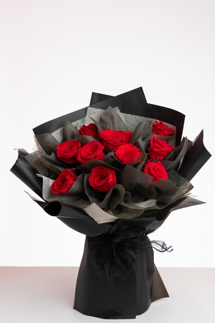 Preserved flower arrangement 02