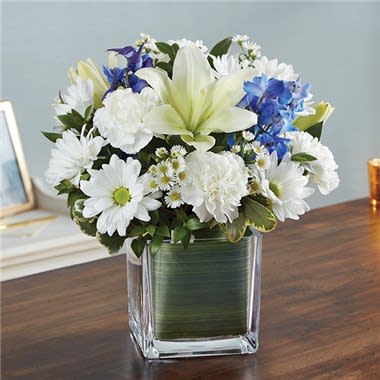 Healing Tears™ Blue & White