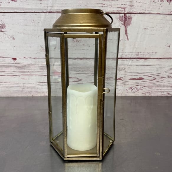 Golden Glass Lanterns