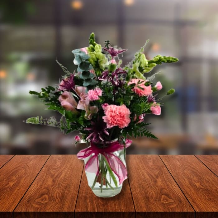 Mixed Valentine Love Vase