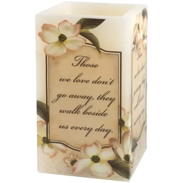 "Those We Love" Square Candle