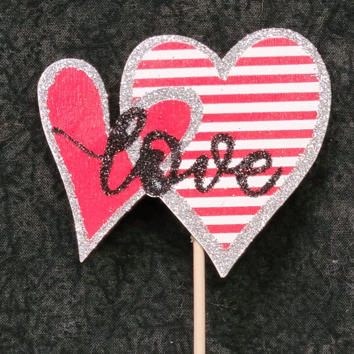 GAWPickHVD2 - Wooden Love Pick