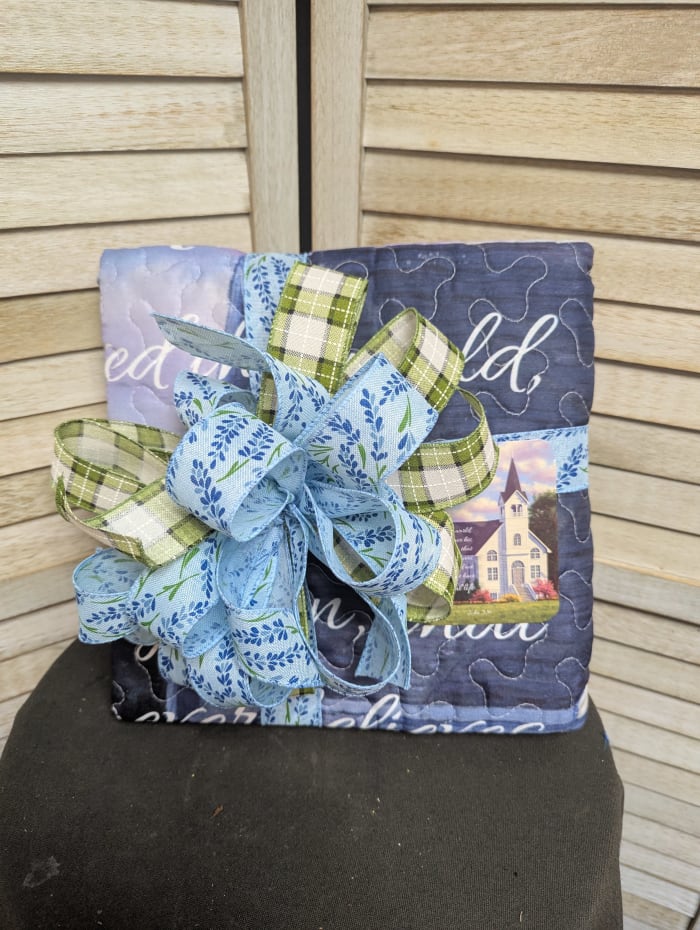 John 3:16 Quilted Throw