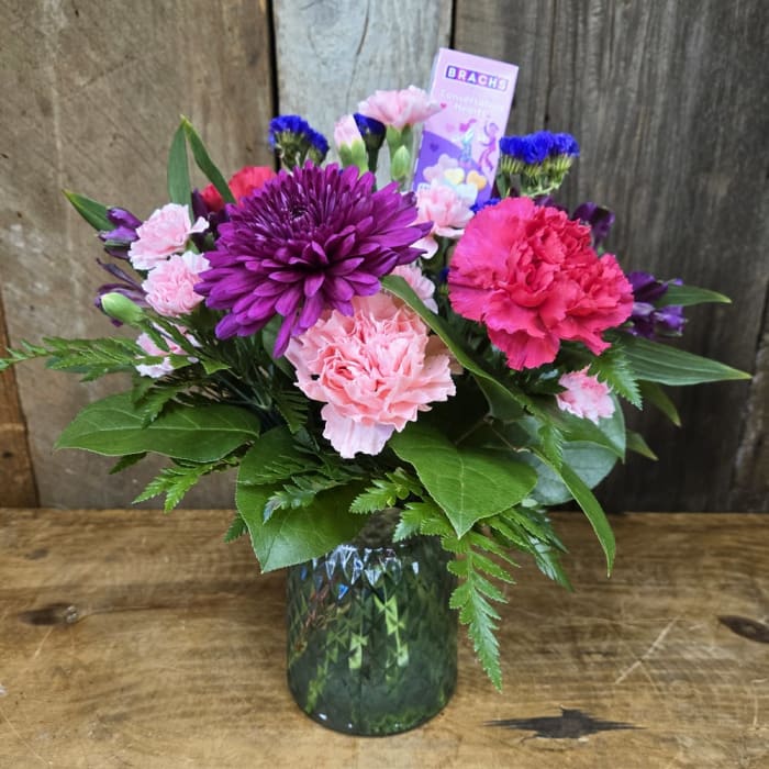 Judy's Candy Hearts Bouquet