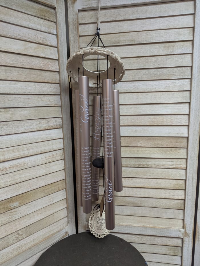 Vintage Rose Chime - 44"