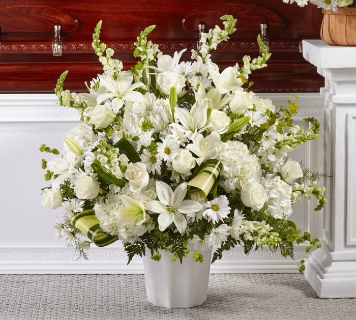 Thoughts Of Tranquility Floor Basket