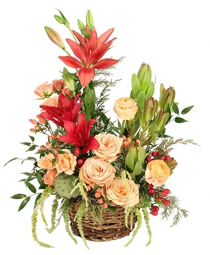 DIVINE DECADENCE BASKET ARRANGEMENT