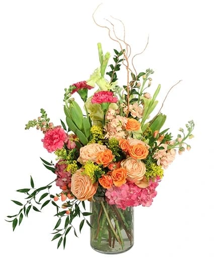 FLAWLESS FLIRTATION FLOWER ARRANGEMENT