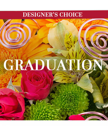 GRADUATION FLOWERS DESIGNER'S CHOICE