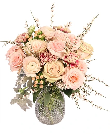 POETIC PINKS FLORAL ARRANGEMENT