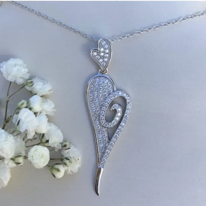 Blingy Heart Pendant