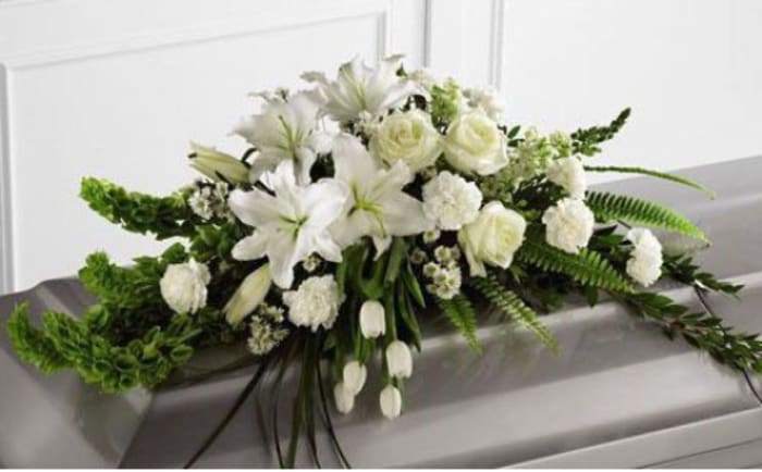 Modern Casket Spray