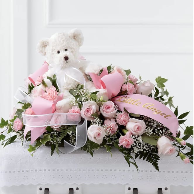 Little Angel Casket Spray