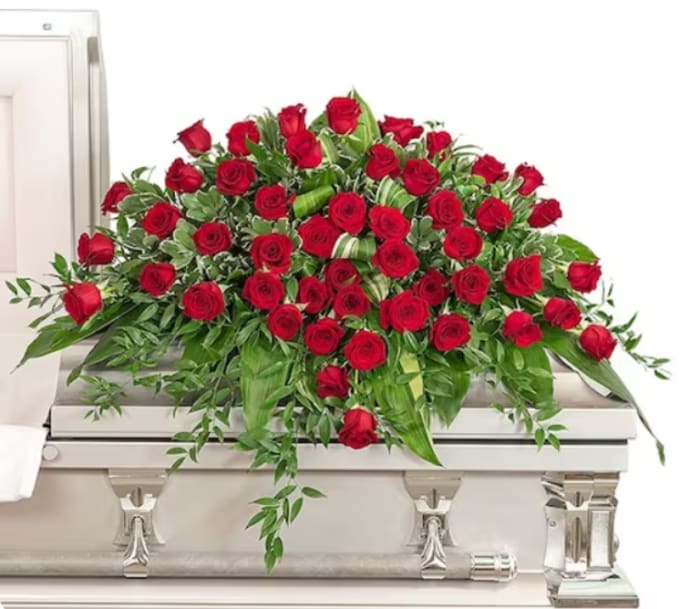 Everlasting Love Casket Spray