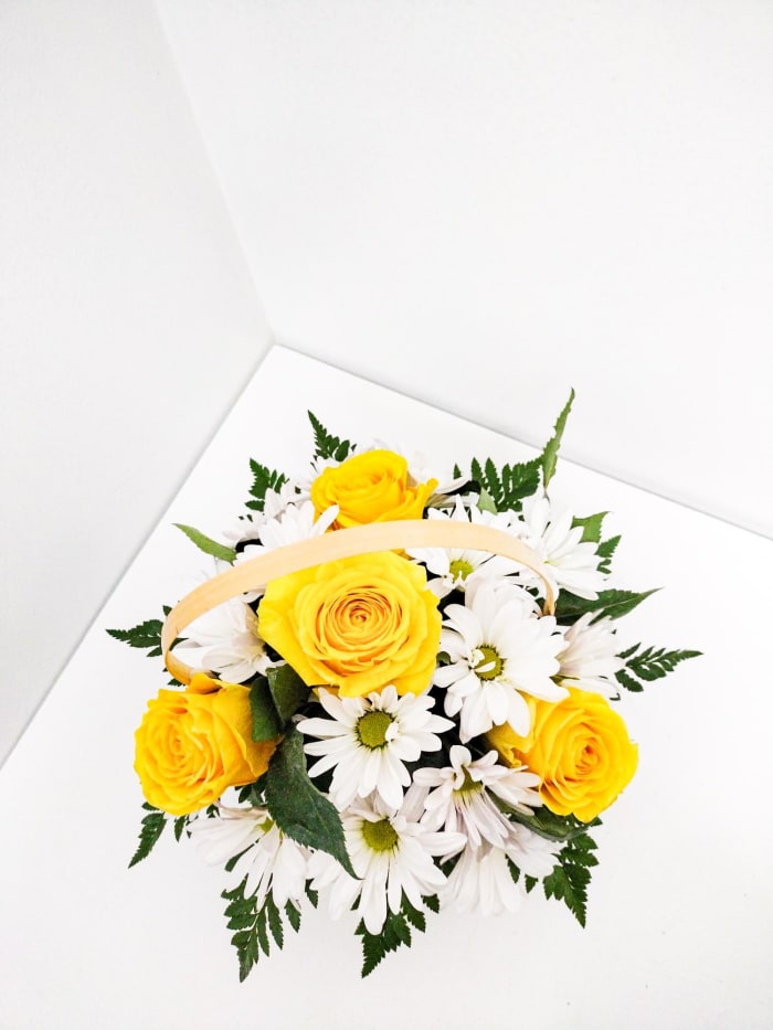 Basket in Yellow