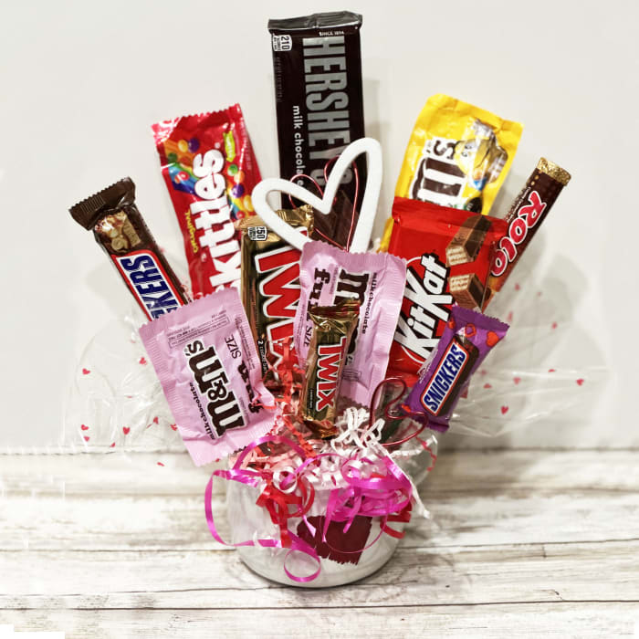 Valentine's Candy Bouquet