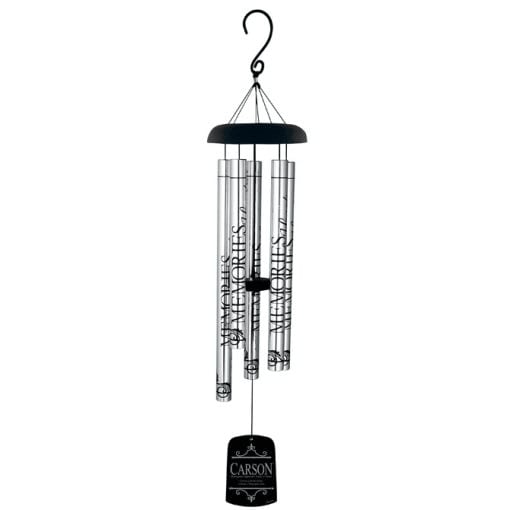 Engravable 40" Memories Monogram Signature Series Wind Chime
