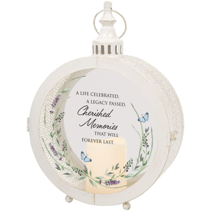 Cherished Memories Round Lantern
