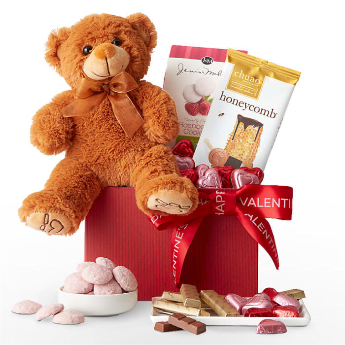 Beary Sweet Valentine's Day Gift Basket