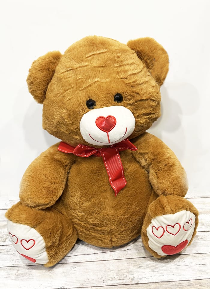 19.5 Inch Heart Bear