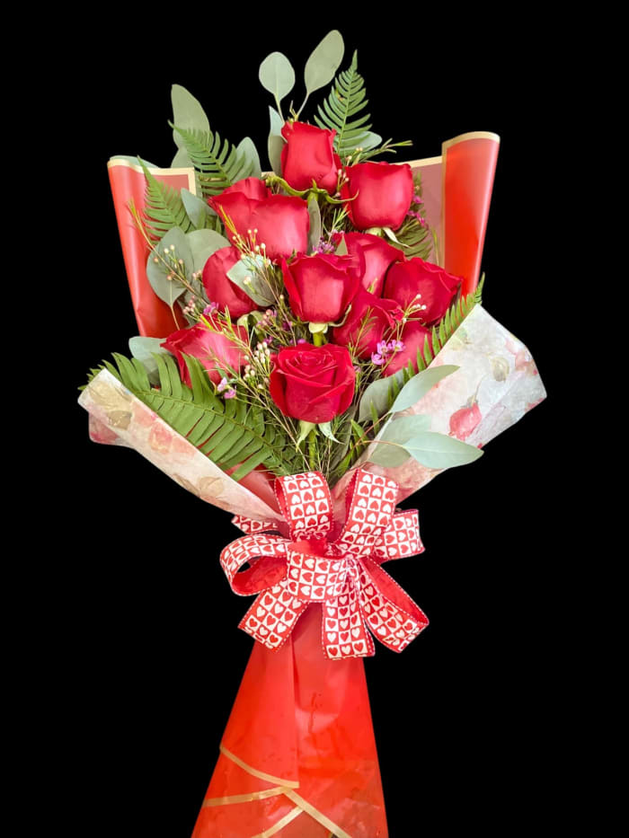 PRESENTATION ROSE BOUQUET