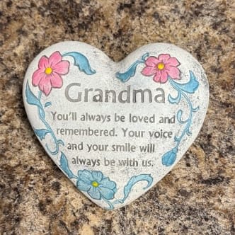 Memorial Heart Stones