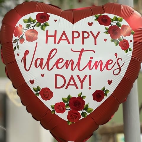 Happy Valentine's Day Mylar