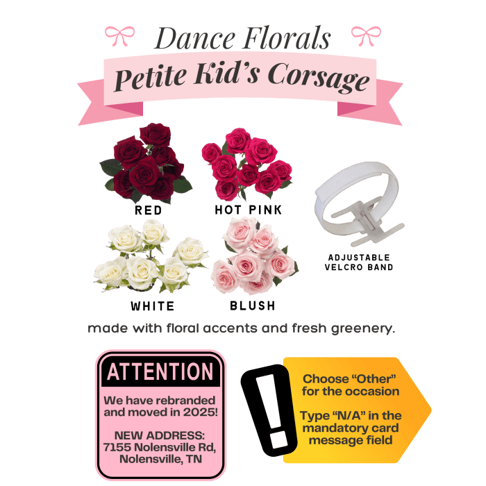 Petite Kid's Corsage