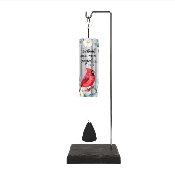 Mini Cylinder Wind Chime with stand