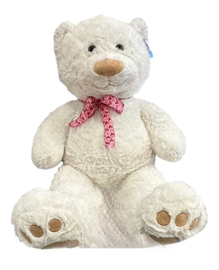 37" Large Cuddle Bear Beige