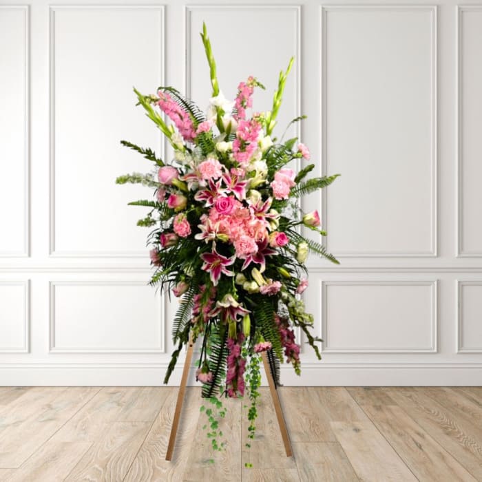 Blush Remembrance - Standing Spray