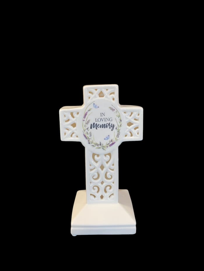 PORCELAIN CROSS - M