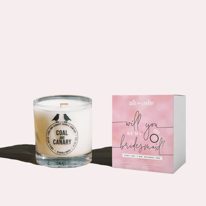 Coal & Canary Bridesmaid Candle