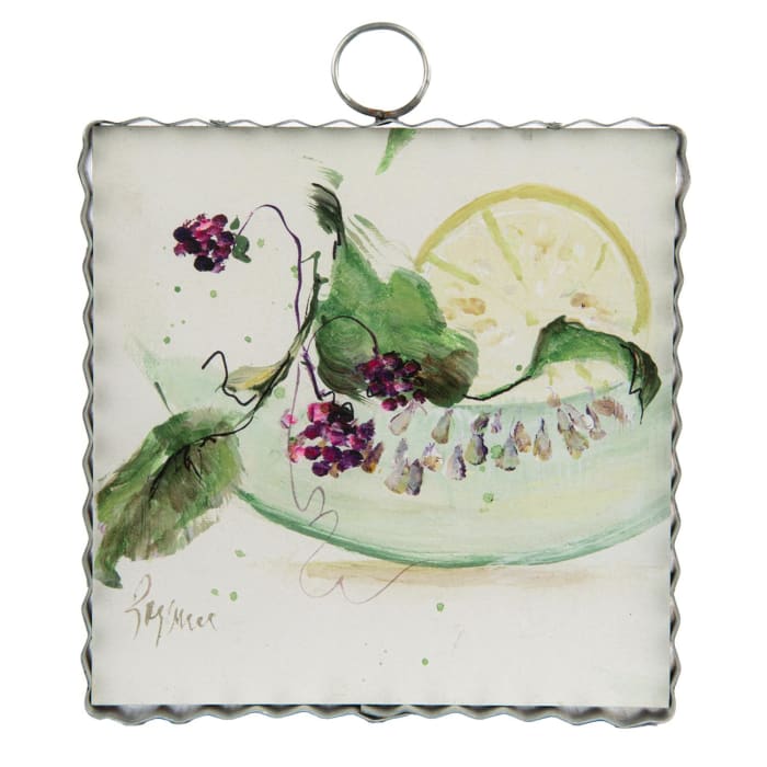 Mini Melon & Lemon Print