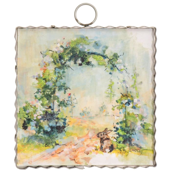 Mini Garden Gate Print