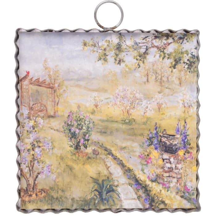 Mini Easter Garden Print