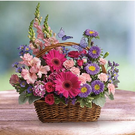 Country Basket Blooms