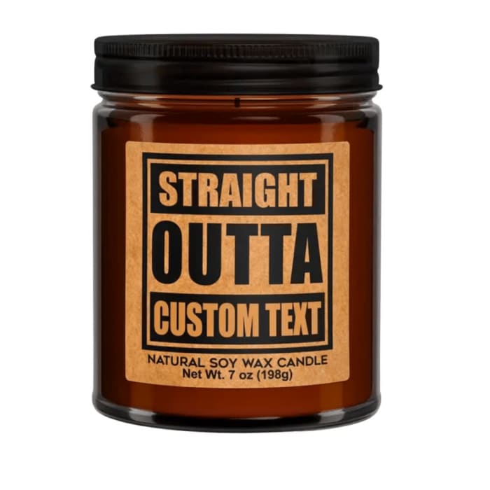 Straight Out Of Round Rock Scented Candle- Flower Bomb
