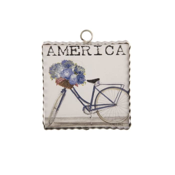 Mini Americana Bike Print