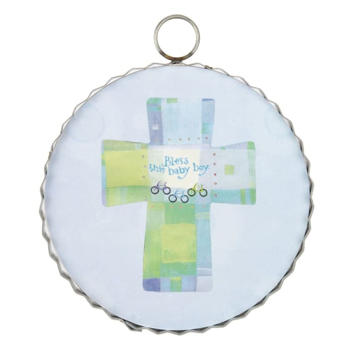 Mini Baby Boy Blessings Charm