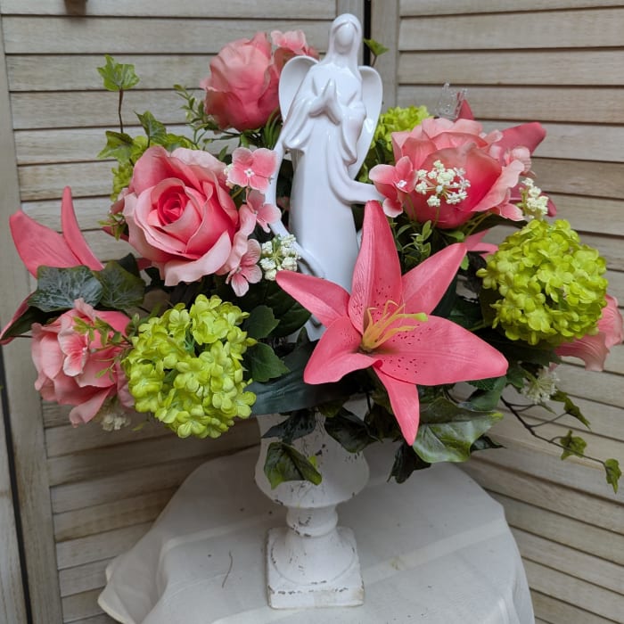 Pink Angel Silk Piece