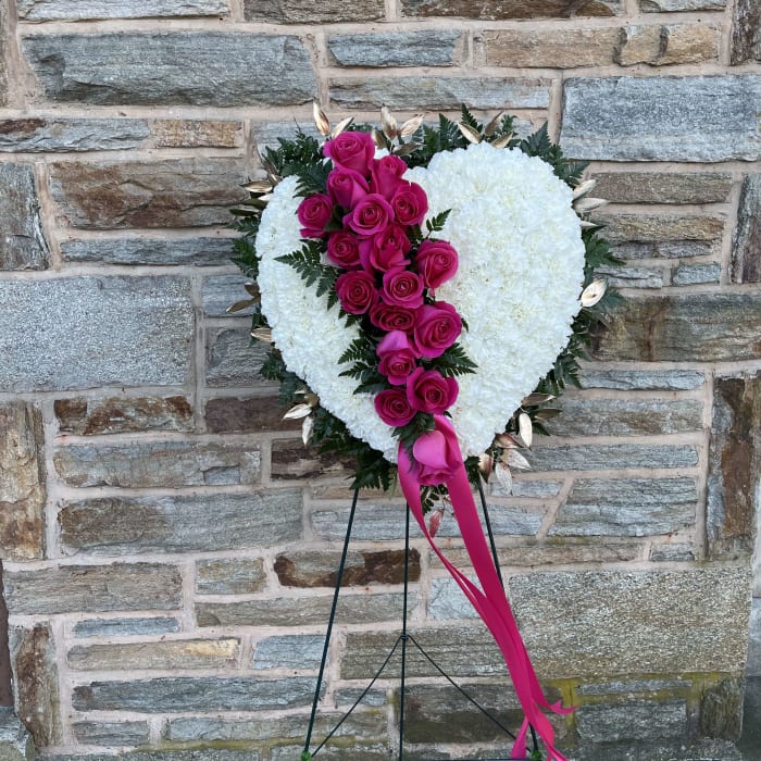 Lovingly Submitted Solid Heart