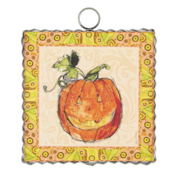 Mini Pumpkins in Pencil Print