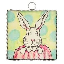 Mini Rabbit in Egg Print